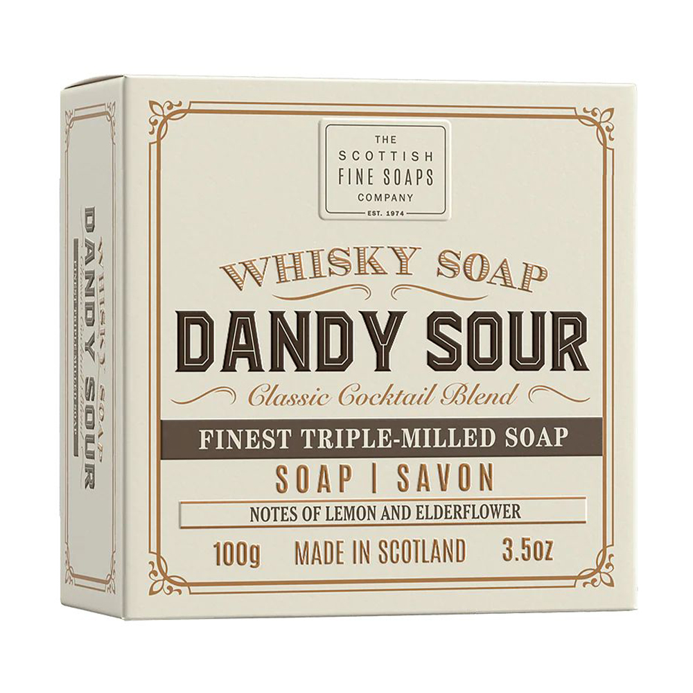 Мило тверде Scottish Fine Soaps Dandy Sour Whisky Soap, 100 г